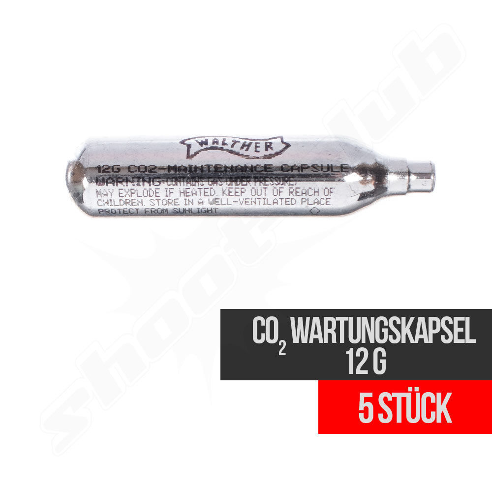 Umarex CO2 Wartungskapseln 12g, 5 Stck Bild 3