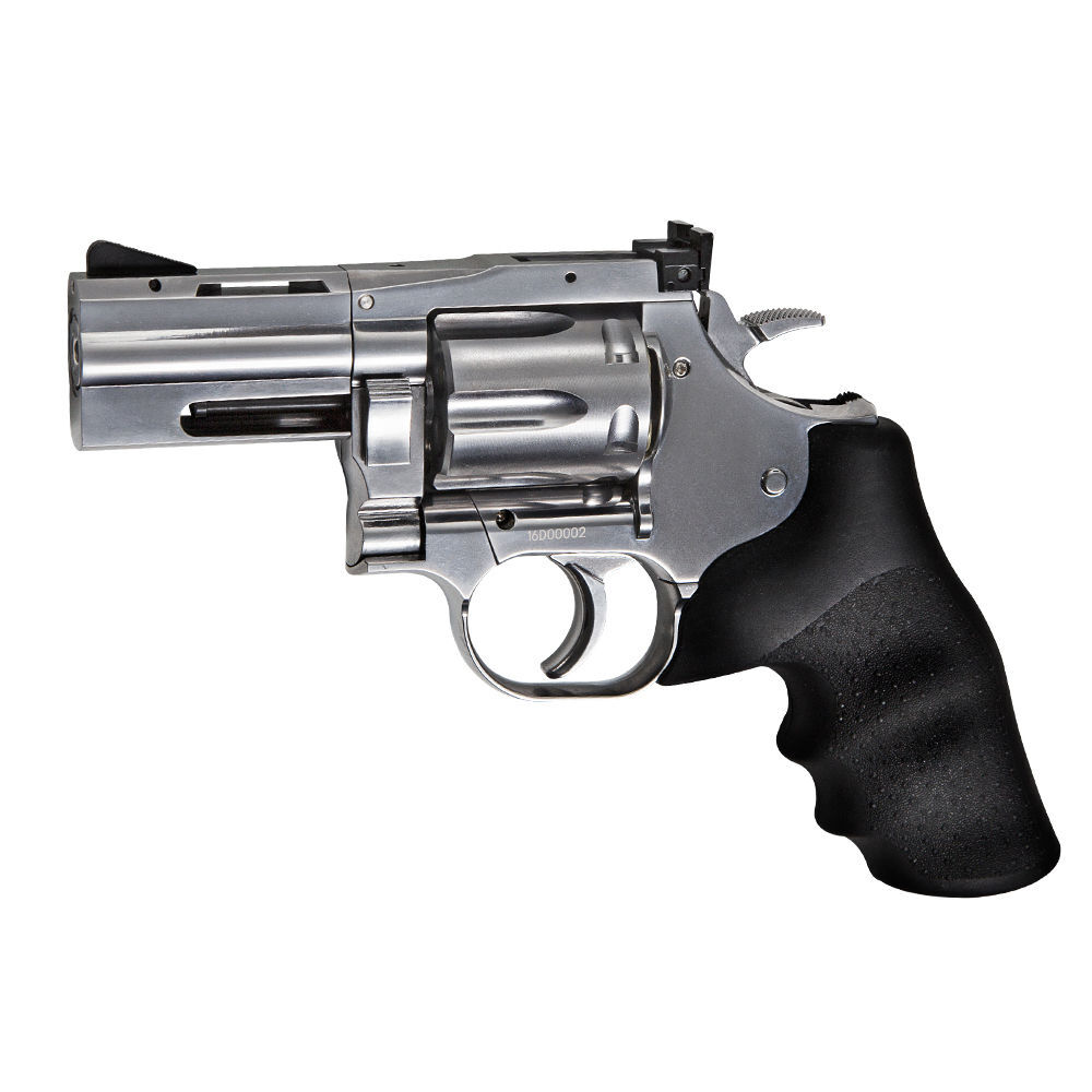 ASG CO2 Revolver Dan Wesson 715 2,5 Zoll Kal. 4,5mm Diabolos - Silber Bild 3