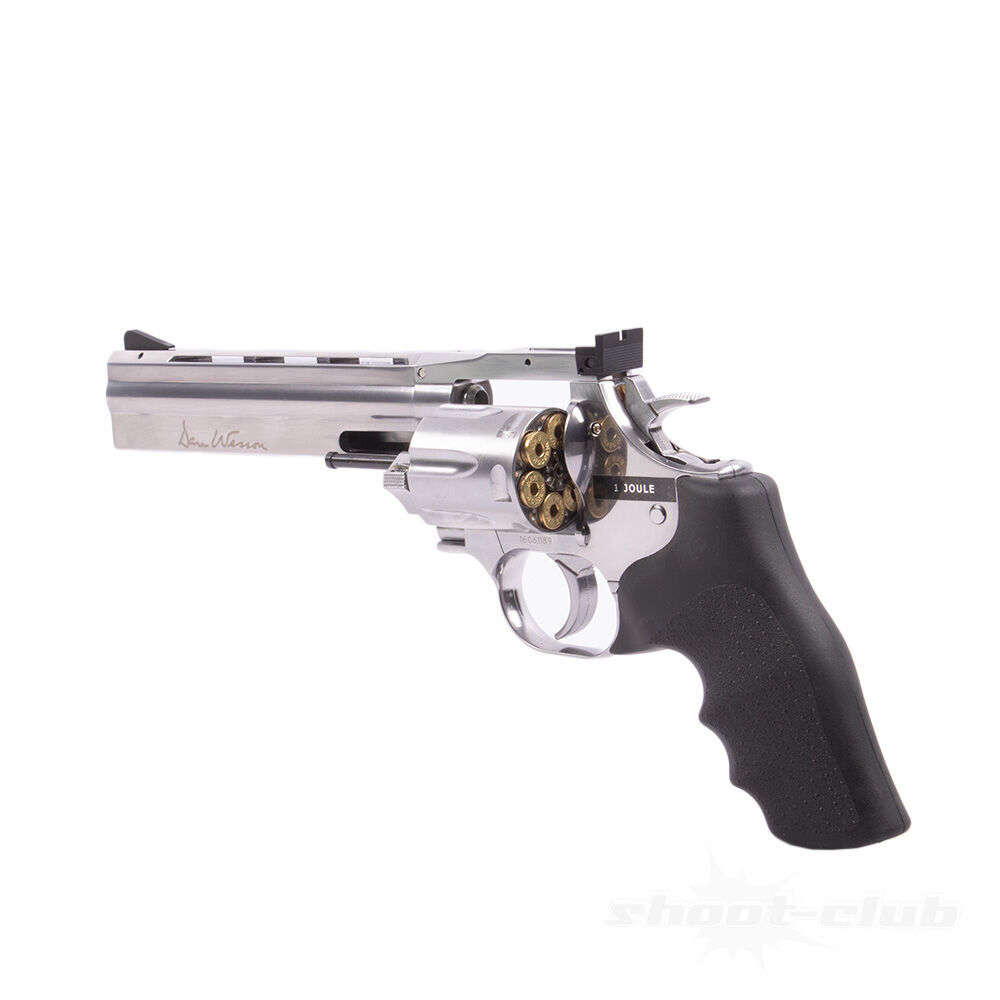 ASG Dan Wesson 715, 6 Zoll Airsoft CO2 Revolver Low Power Version ab18 - Stainless Bild 3