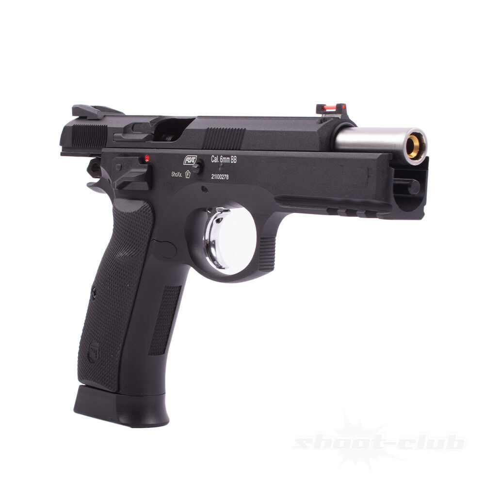 ASG CZ SP-01 Shadow Airsoft Co2 Pistole Blowback 6 mm BB Schwarz Bild 4