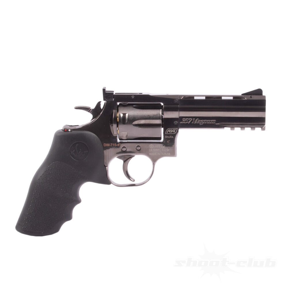 ASG Dan Wesson 715 4 Zoll Co2 Revolver 4,5 mm BB Steel Grey Bild 2