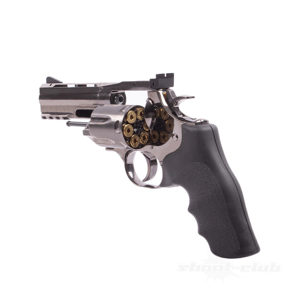 ASG Dan Wesson 715 4 Zoll Co2 Revolver 4,5 mm BB Steel Grey Bild 4