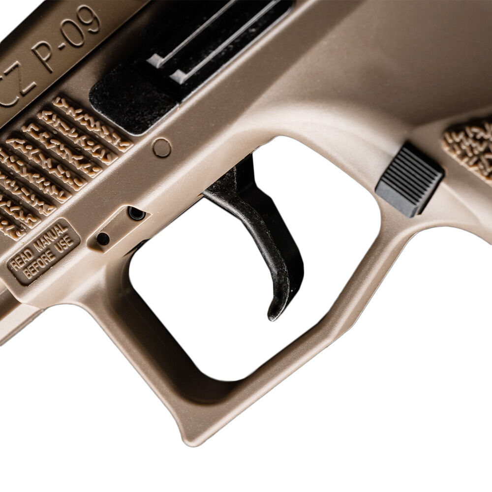 CZ P-09 Full Co2 Pistole Blowback Kaliber 4,5mm Diabolo FDE Bild 3