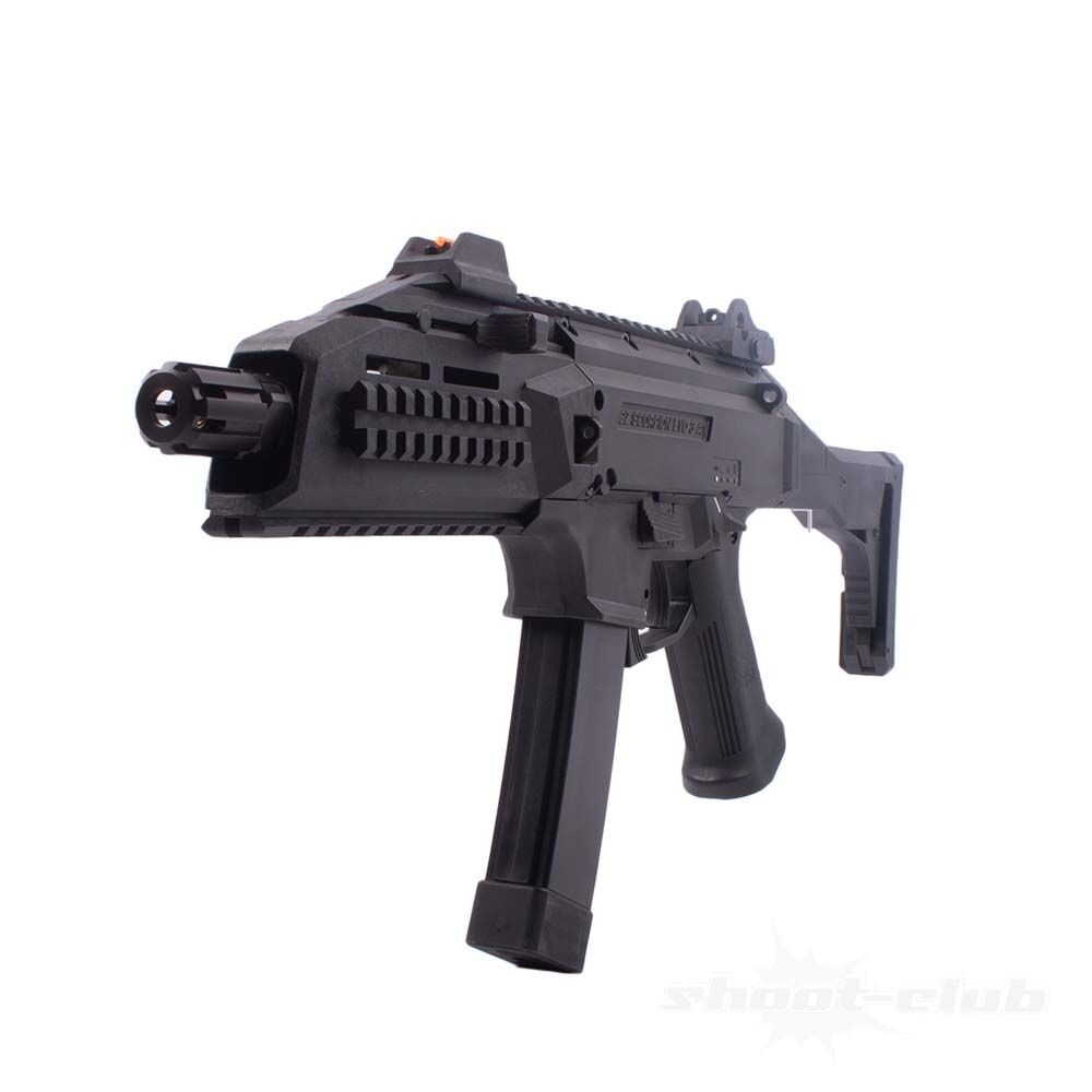 ASG CZ Scorpion EVO 3 A1 Airsoft S-AEG Maschinenpistole SMG Schwarz Bild 4