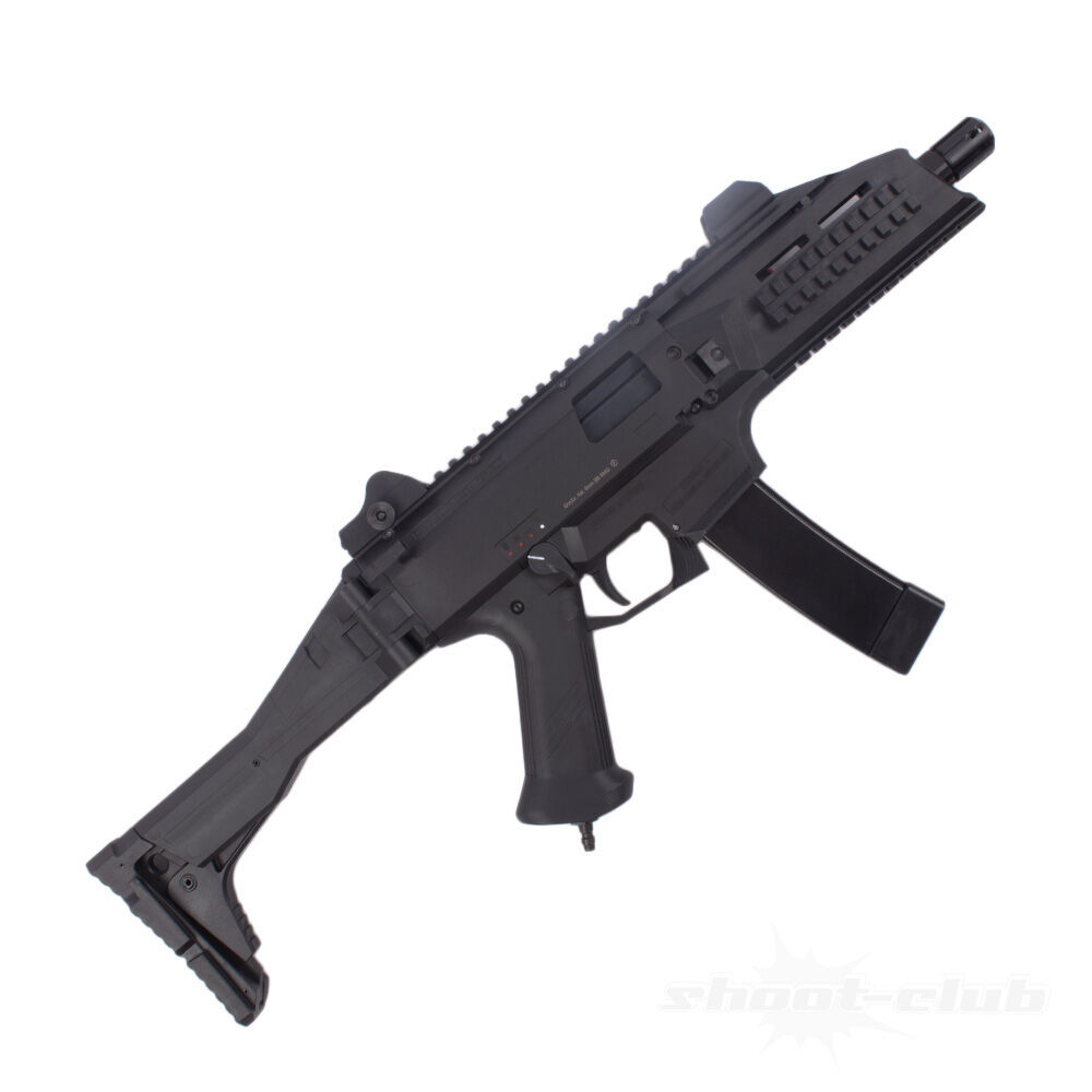 ASG CZ Scorpion EVO 3 A1 HPA Airsoft Maschinenpistole .6mm BB Schwarz Bild 2