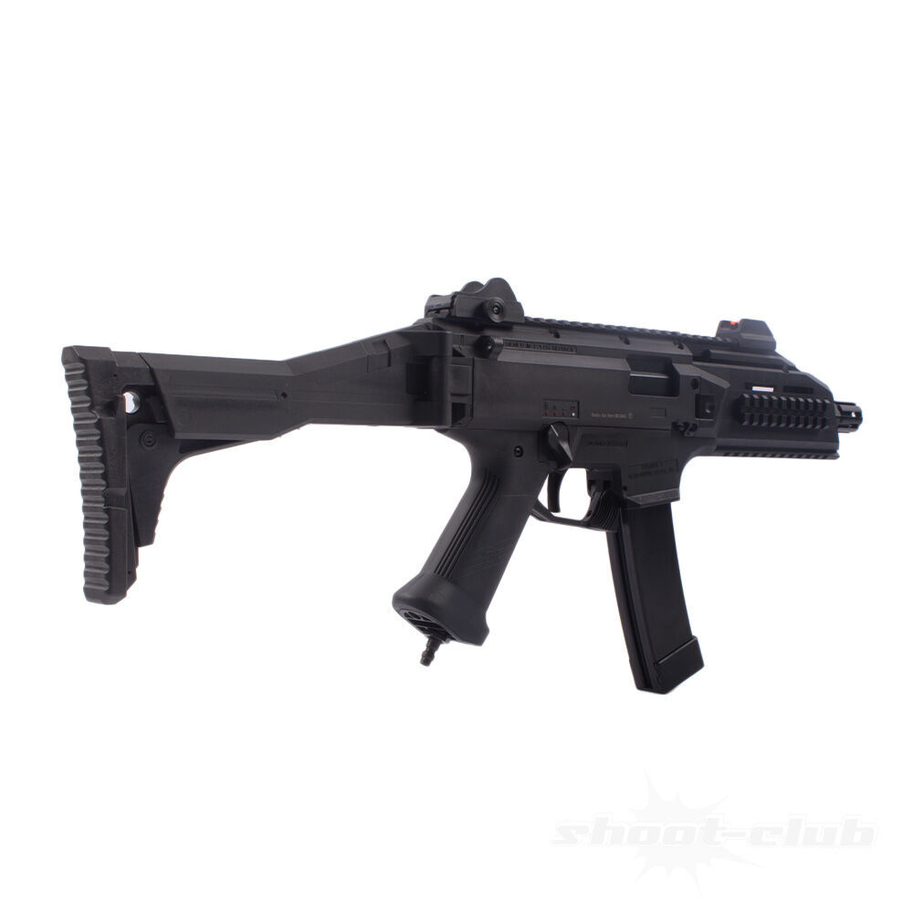 ASG CZ Scorpion EVO 3 A1 HPA Airsoft Maschinenpistole .6mm BB Schwarz Bild 3