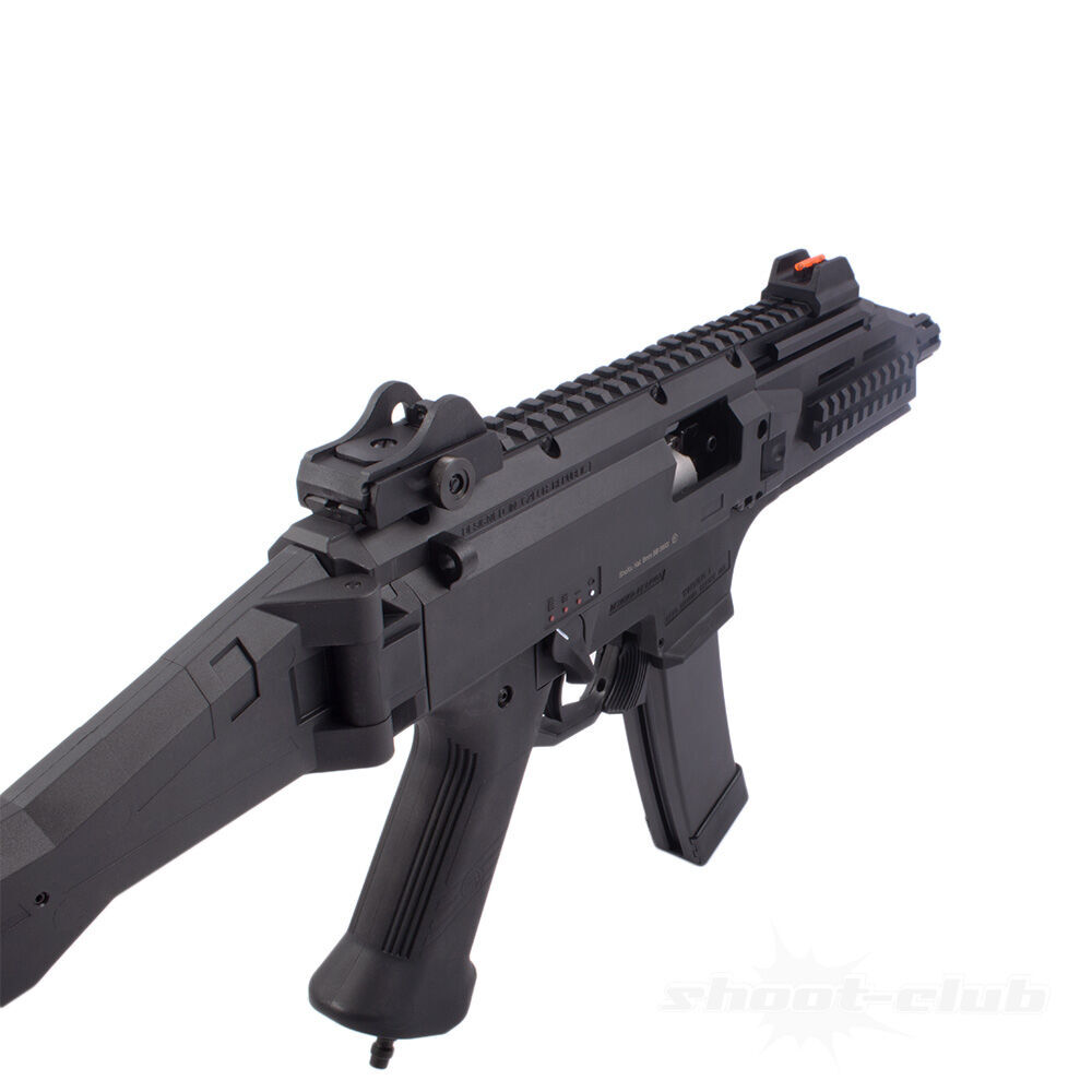 ASG CZ Scorpion EVO 3 A1 HPA Airsoft Maschinenpistole .6mm BB Schwarz Bild 4