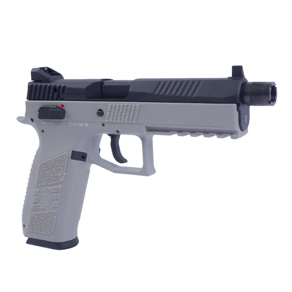 KJ Works CZ P-09 Airsoft CO2 GBB Pistole ab18 - Urban Grey Bild 3