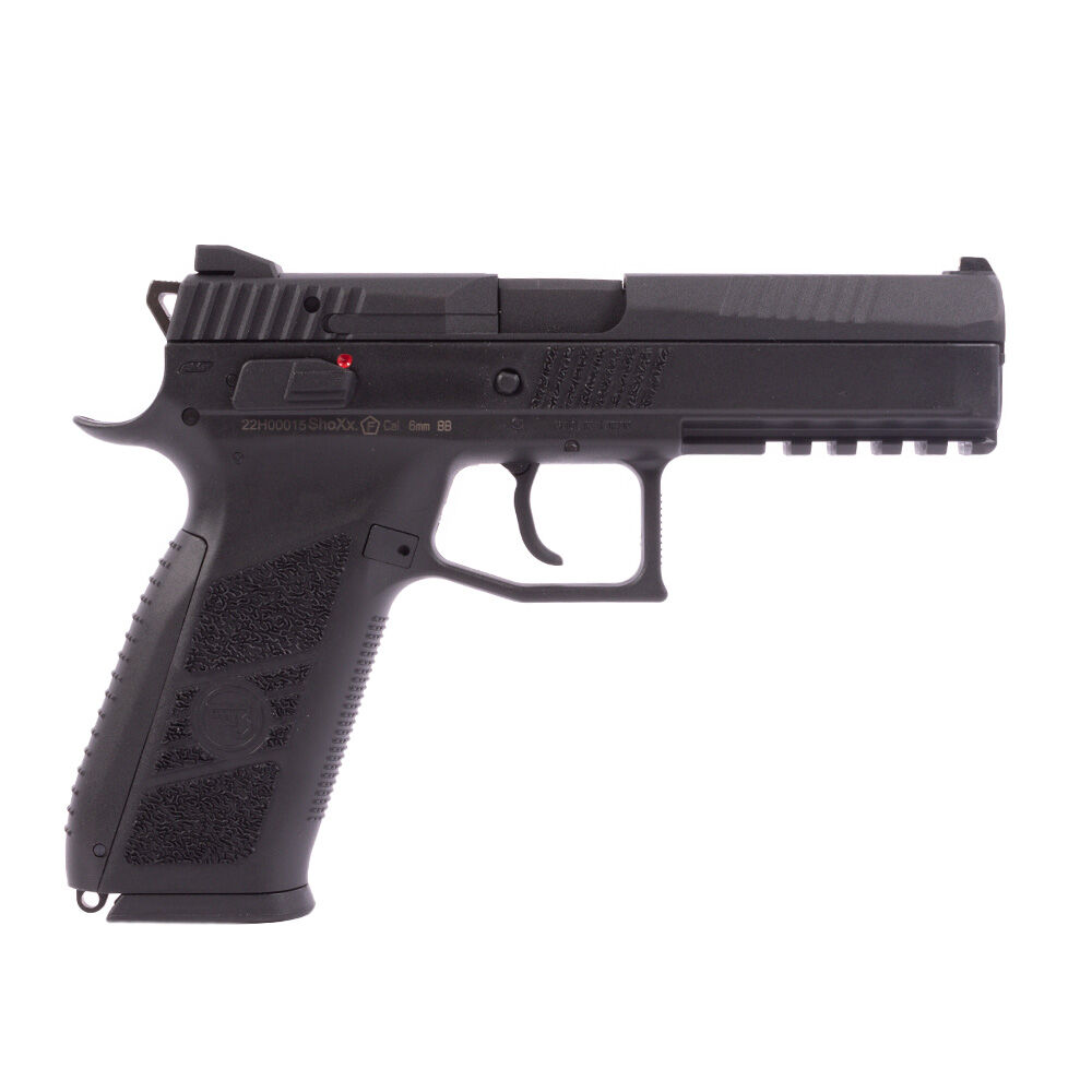 KJ Works CZ P-09 CO2 GBB Pistole 6 mm ab18 inkl. Koffer - Black Bild 2