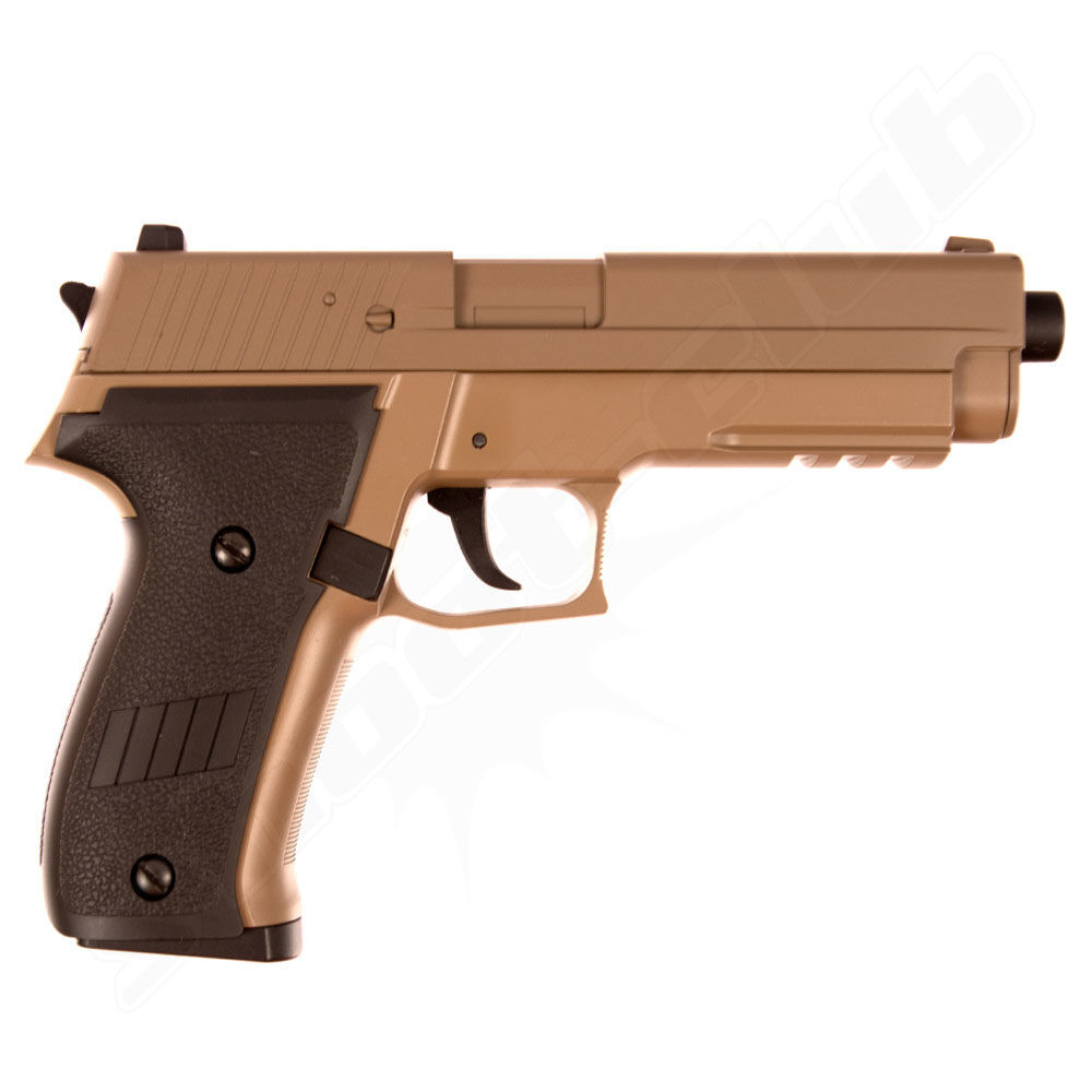 CYMA CM.122 P226 AEP 0,5J Airsoft Pistole - TAN Bild 2