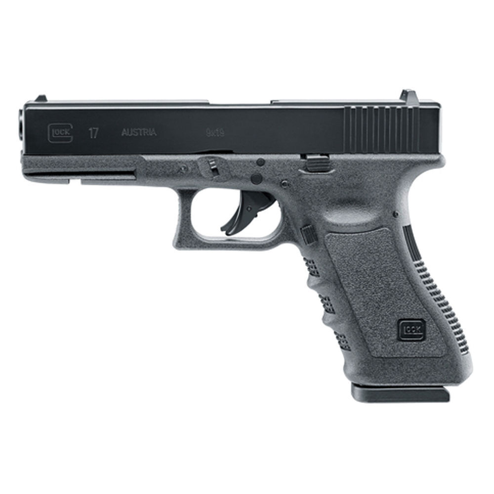 Glock 17 CO2 Pistole 4,5 mm Stahl BBs und Diabolos - Zielscheiben Set Bild 3