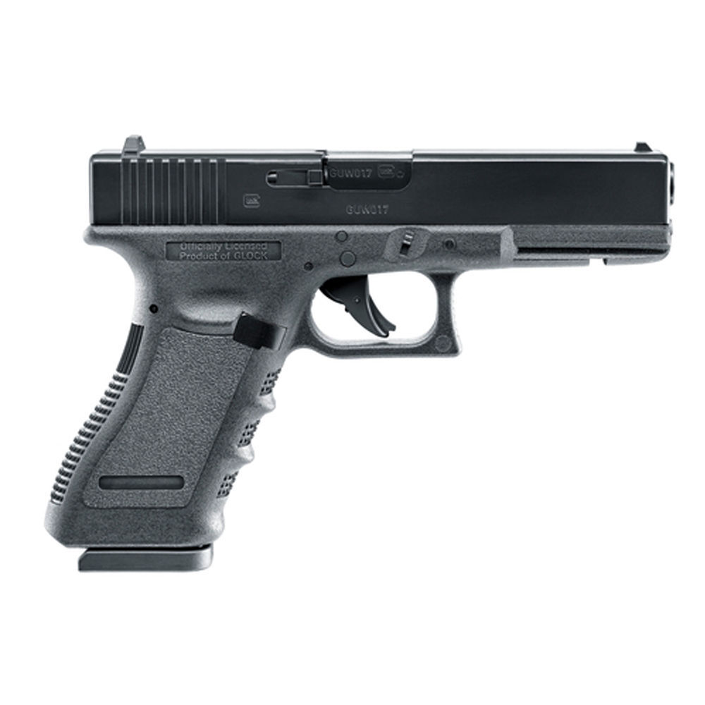 Glock 17 - CO2 Pistole 4,5 mm Stahl BBs und Diabolos - schwarz Bild 2