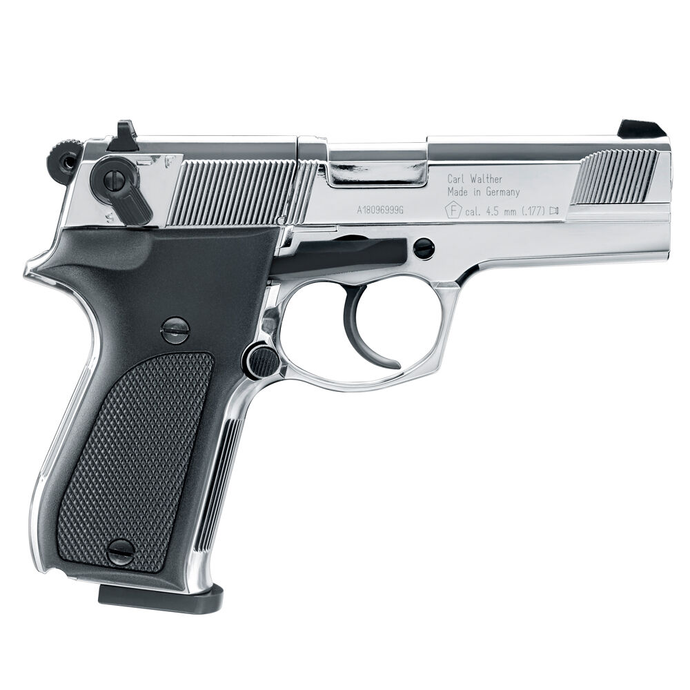 Walther CP88 CO2 Pistole polished chrome im Kaliber 4,5mm Diabolo Bild 3