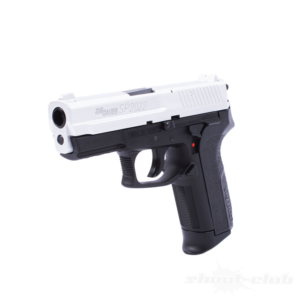 Sig Sauer SP2022 Co2 Pistole cal. 4,5 mm Stahl BB Non Blow Back - Silber Bild 4