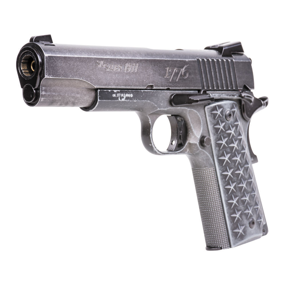 Sig Sauer 1911 WTP Co2 Pistole Blowback 4,5mm BB Edelstahl Bild 2