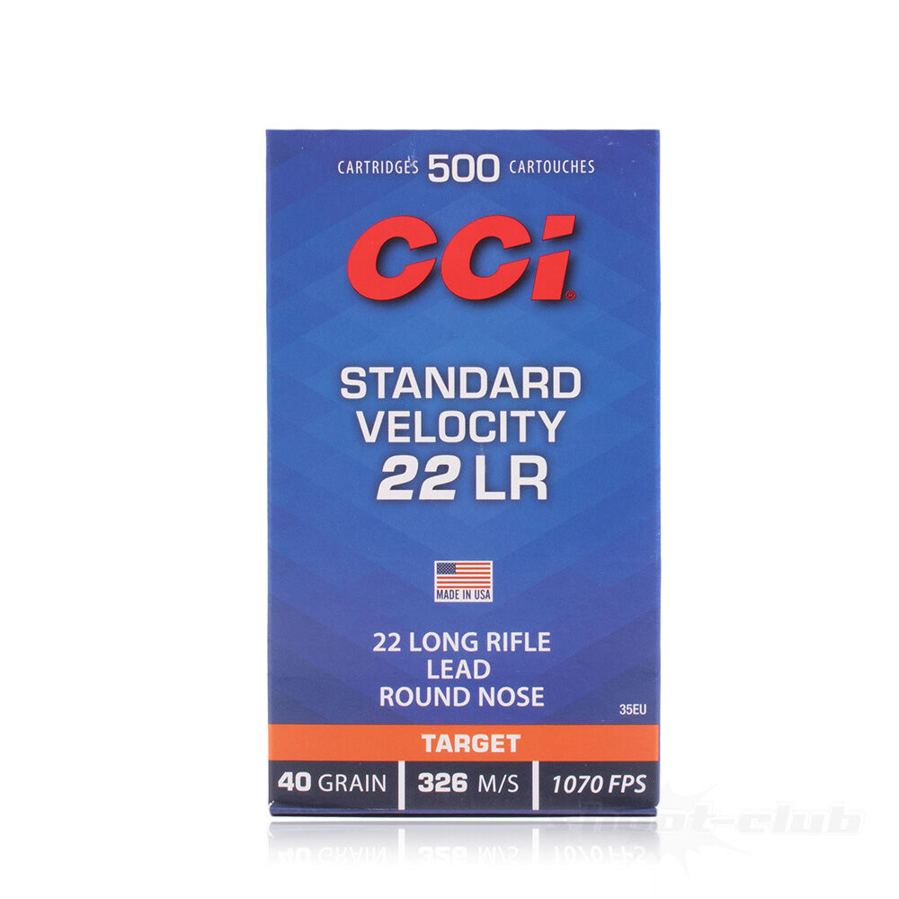 Kleinkaliberpatronen CCI Standard Velocity 500 Schuss .22lfB Bild 3