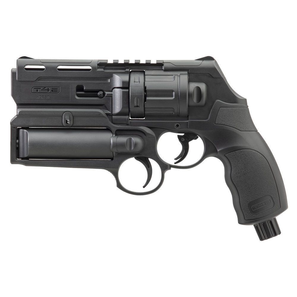 Umarex T4E HDR 50 CO2 Paintball Revolver .50 im Set mit Launcher Bild 2