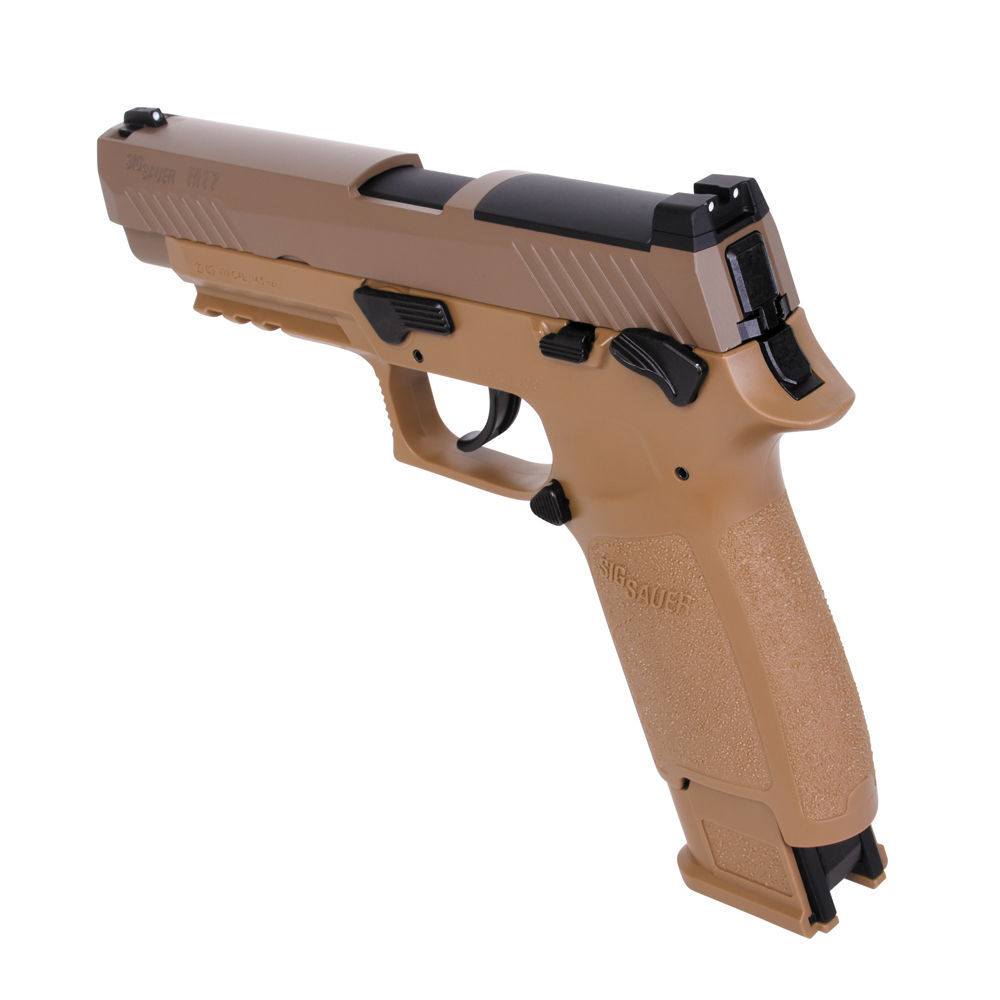 Sig Sauer P320-M17 Co2 Pistole Blowback 4,5mm Diabolo coyote tan Bild 3
