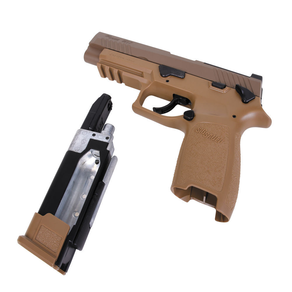 Sig Sauer P320-M17 CO2 Pistole 4,5mm Diabolos im Zielscheiben-Set Bild 3