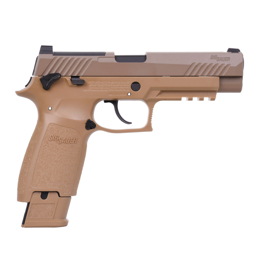 Sig Sauer P320-M17 Co2 Pistole Blowback 4,5mm Diabolo coyote tan Bild 4