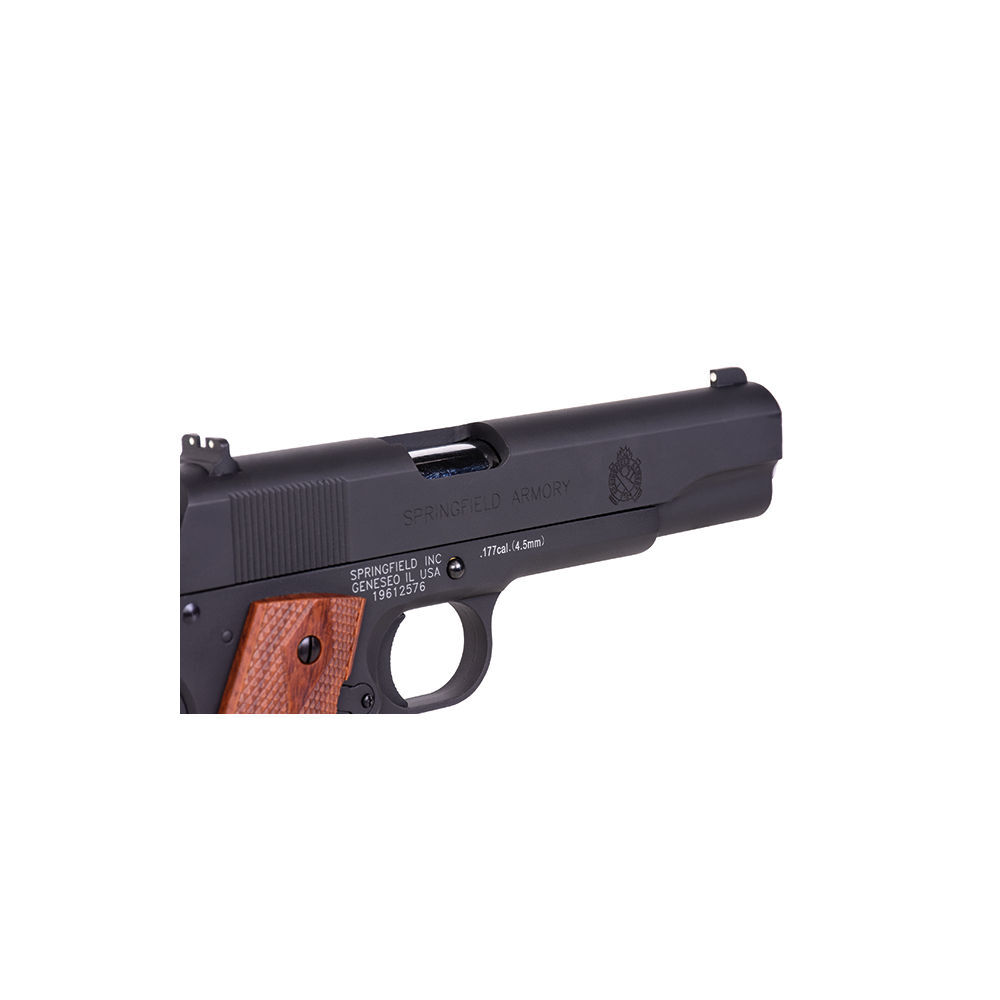 Springfield 1911 Co2 Pistole Blowback 4,5mm BB schwarz Vollmetall Bild 4