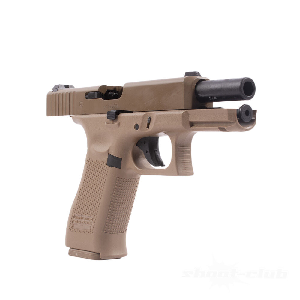 Umarex Glock 19X Airsoft GBB Pistole ab 18 - Tan Bild 4