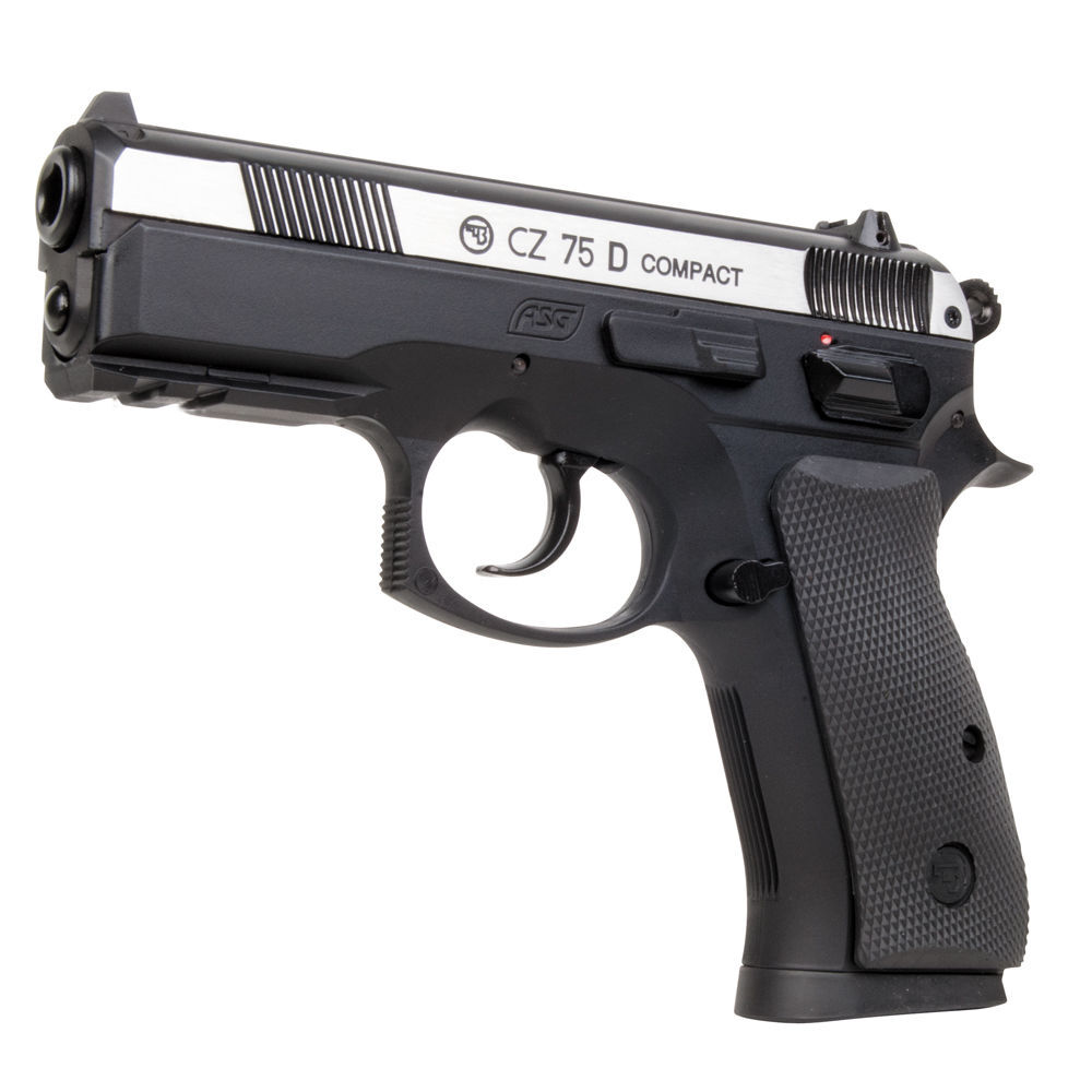 CZ 75D Compact Co2 Pistole NBB 4,5mm BB Dual Tone Bild 4