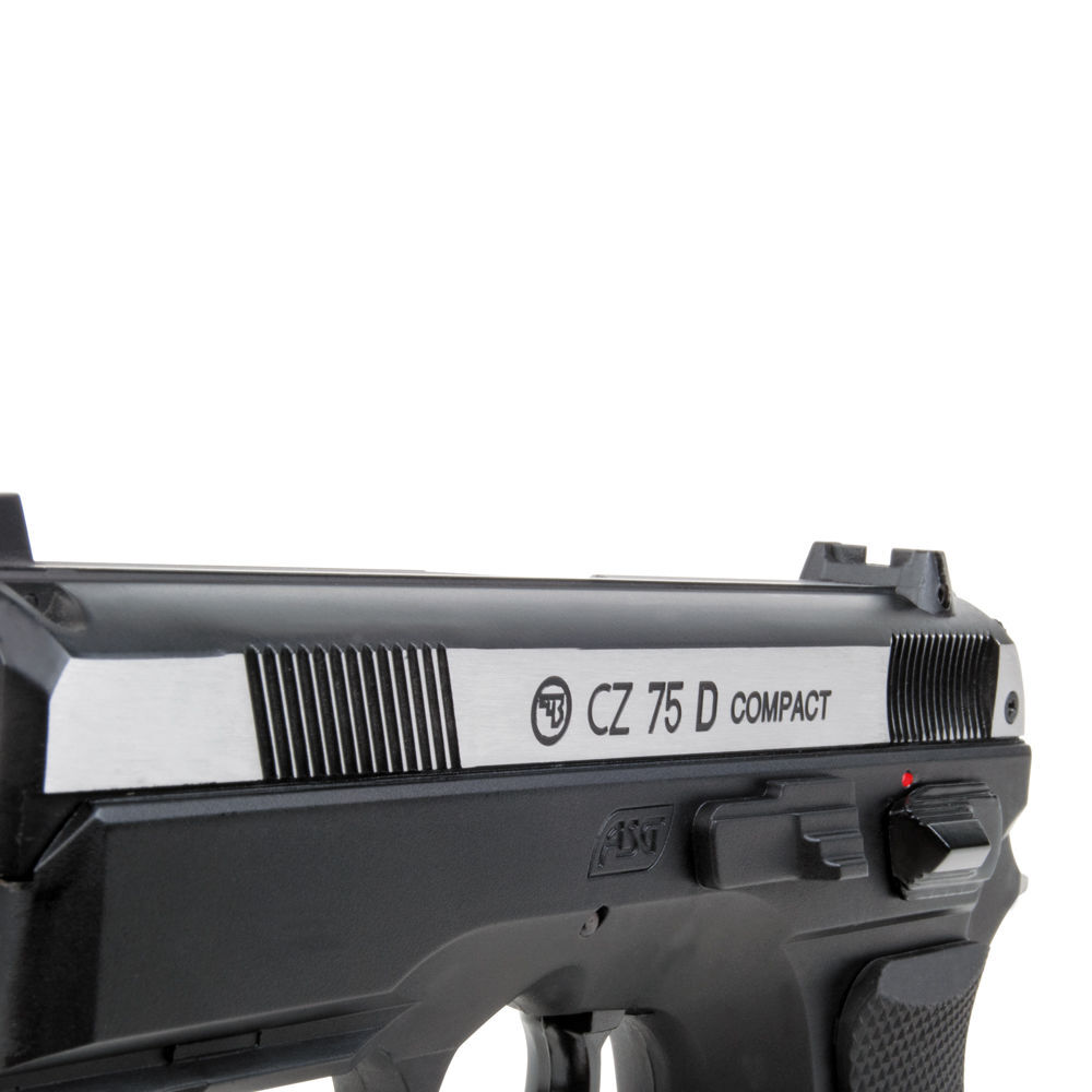 CZ 75D Compact Co2 Pistole NBB 4,5mm BB Dual Tone Bild 3