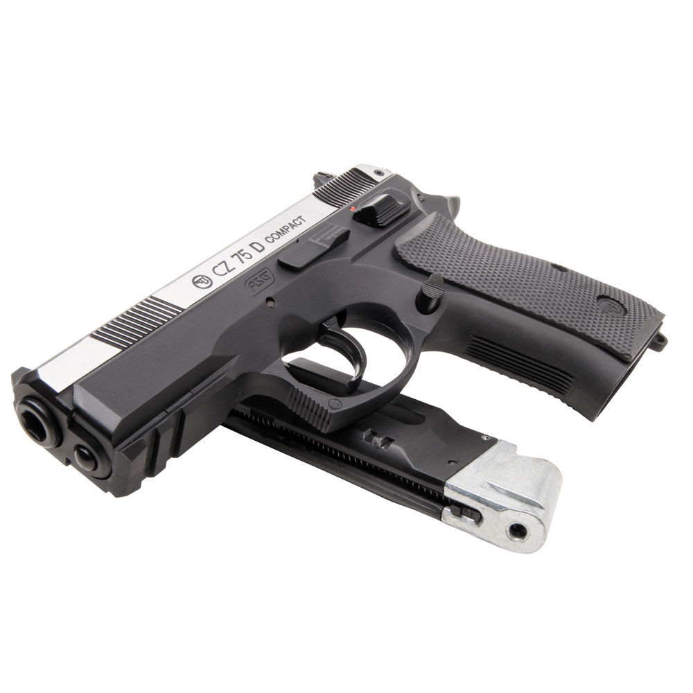 ASG CZ 75D Compact Dual Tone CO2 Pistole, Kal. 4,5mm BB Bild 2