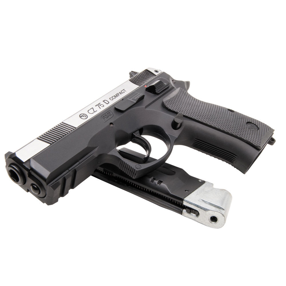 CZ 75D Compact Co2 Pistole NBB 4,5mm BB Dual Tone Bild 2
