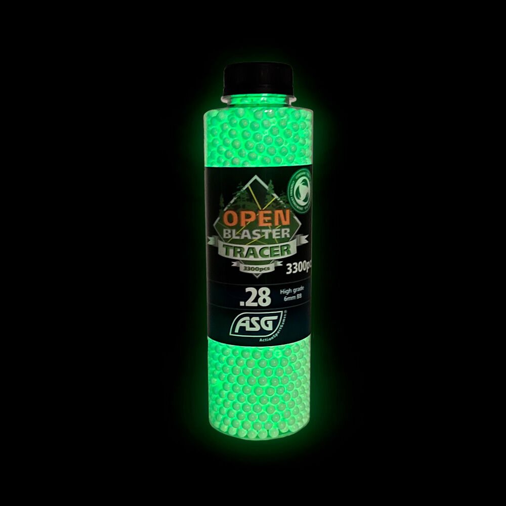 ASG Open Blaster Tracer BBs 0,28g Airsoft BBs 6mm 3300 Schuss Bild 3