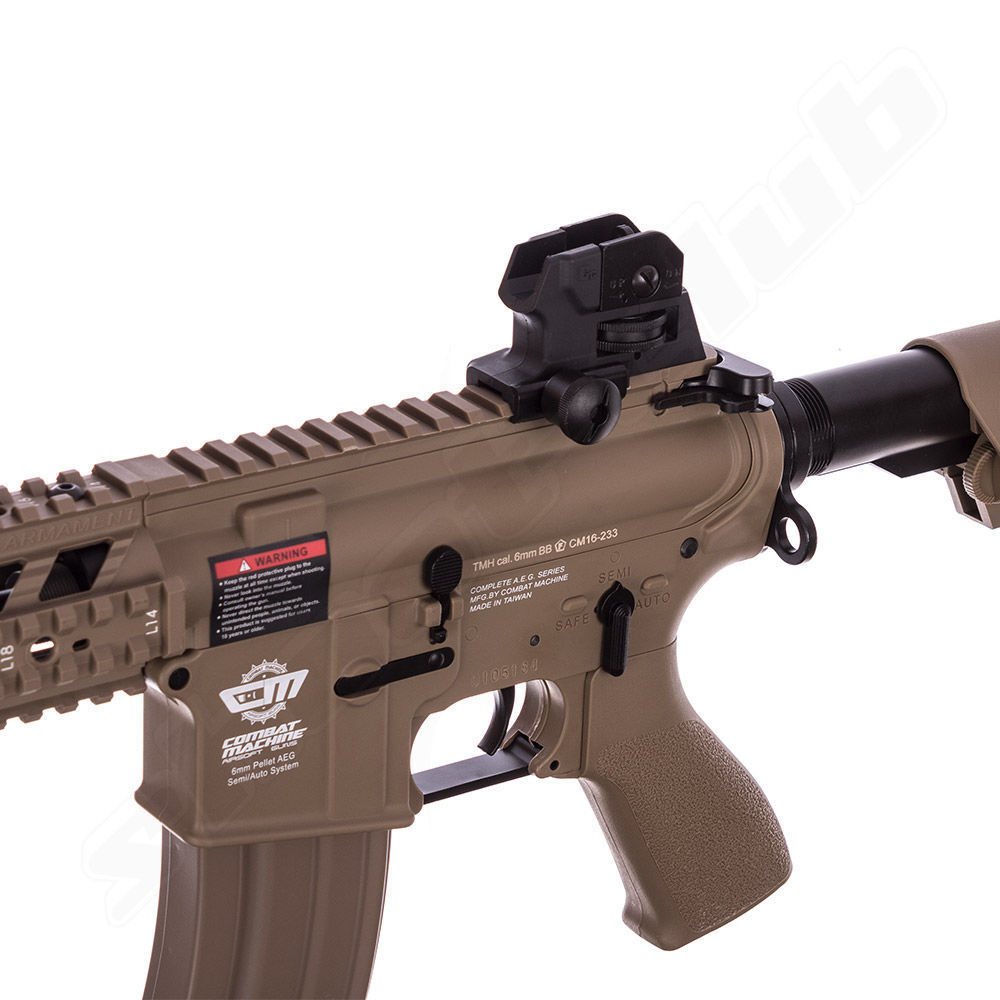 G&G CM16 Raider AEG 6mm Airsoft Gewehr TAN 0,5J - AB14 Bild 3