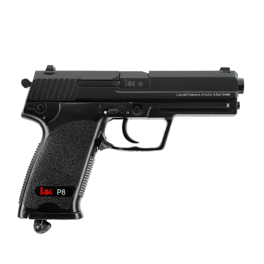 H&K P8 CO2 Airsoft Pistole NBB 6mm BB schwarz Bild 2