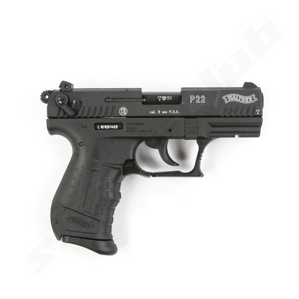 Walther P22 P.A.K. 9mm Schreckschuss im Set mit Platzpatronen Bild 2