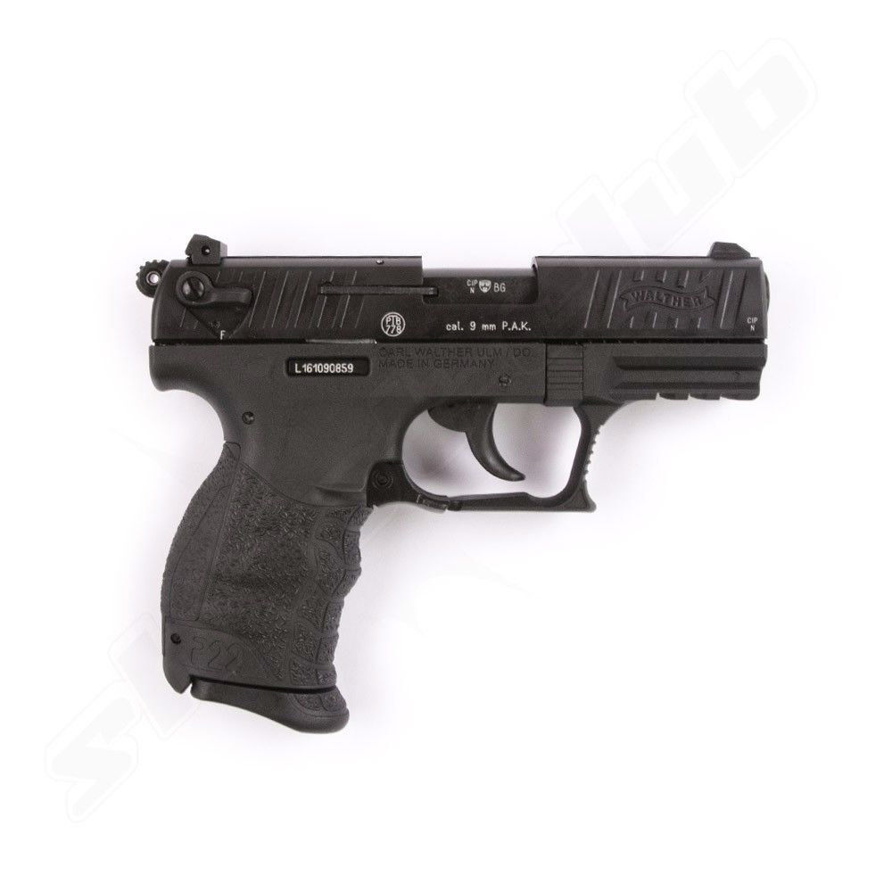 Walther P22Q Schreckschuss 9mm P.A.K. inkl. 50 Patronen Bild 2