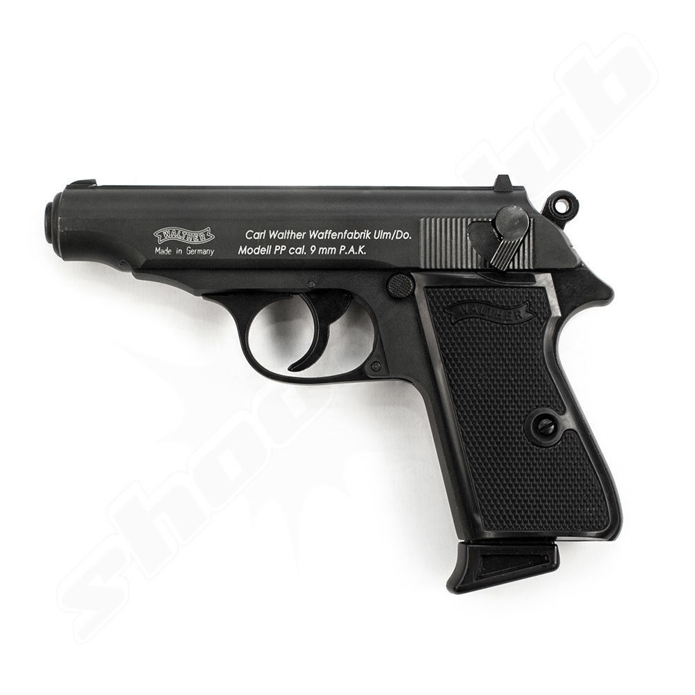 Walther PP Schreckschusspistole 9mm + Platzpatronen Bild 3