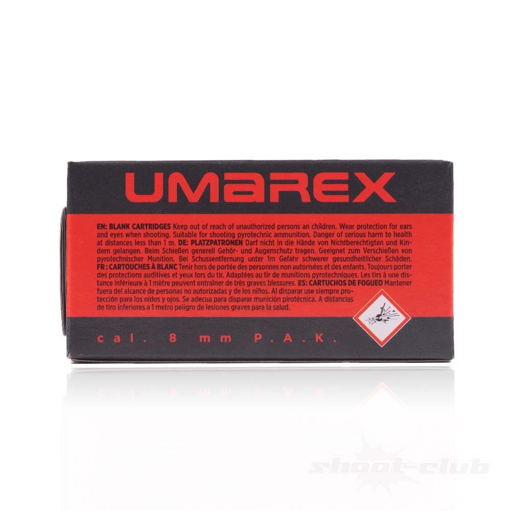Umarex Schreckschuss Platzpatronen Kaliber 8mm - 500 Stück Bild 3