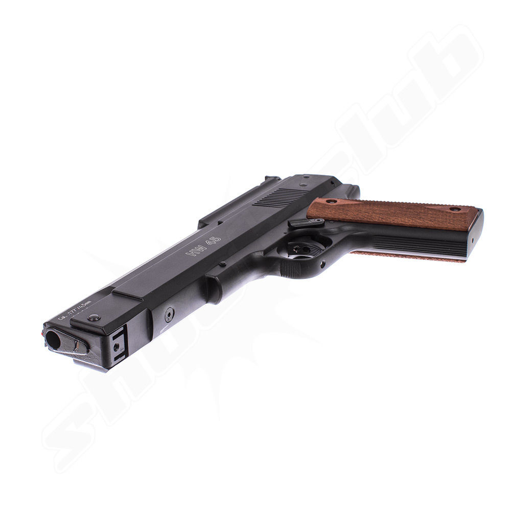 Weihrauch HW 45 Luftpistole Federdruck 4,5mm Diabolo schwarz Bild 4
