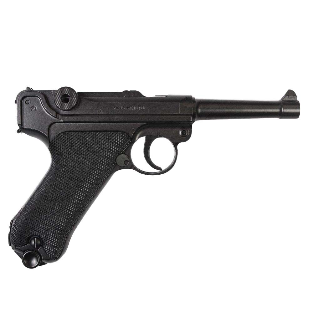 Legends P08 Co2 Pistole NBB 4,5mm Stahl BBs schwarz Bild 2