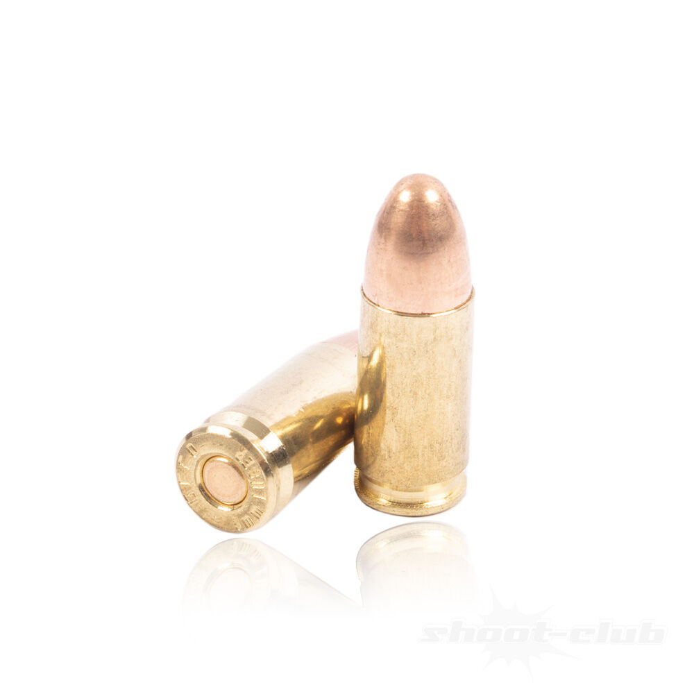 Geco DTX FMJ Pistolenpatronen 115grs 9mm Luger 50 Schuss Bild 4