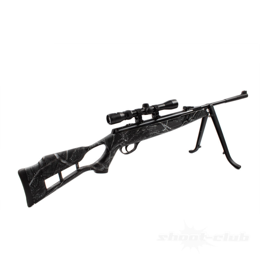 Mercury Luftgwehr Chili Camo Set 4,5mm Diabolos mit Zielfernrohr & Zweibein Bild 2