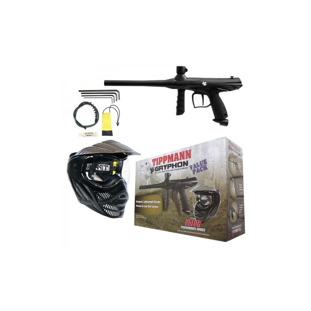 Tippmann Value Sparpaket inkl. Gryphon Paintball Markierer, Maske uvm Bild 3