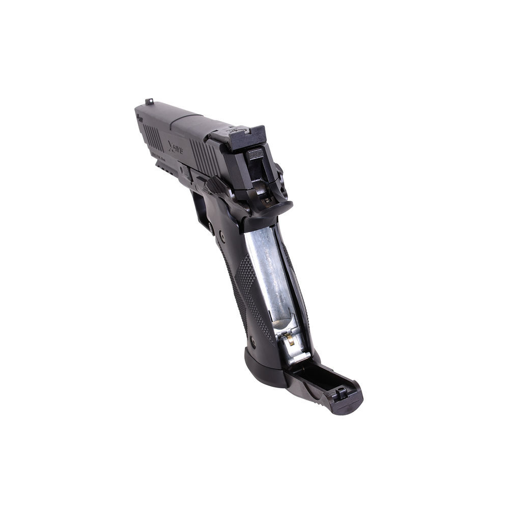 Sig Sauer X-Five Co2 Pistole Blow Back 4,5mm Diabolo & 4,5mm BB Schwarz Bild 5