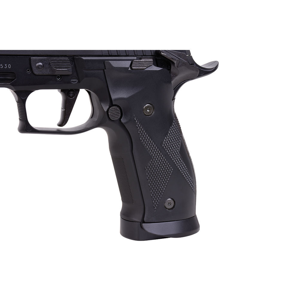 Sig Sauer X-Five Co2 Pistole Blow Back 4,5mm Diabolo & 4,5mm BB Schwarz Bild 4