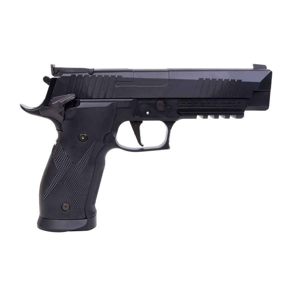 Sig Sauer X-Five Co2 Pistole Blowback 4,5mm Diabolo + BB schwarz Bild 2