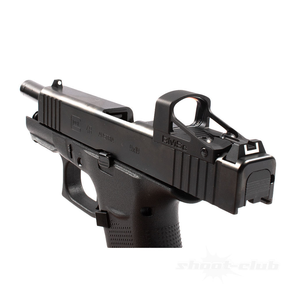 Glock 48 MOS Pistole mit RMSc Shield .9mm Luger Bild 2