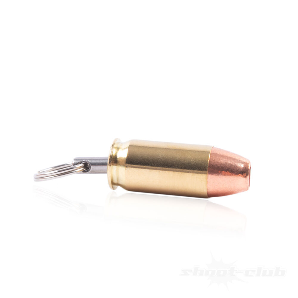 Copper & Brass Schlüsselanhänger Bullet Key Chain - Kaliber .45 ACP Hohlspitzgeschoss Bild 3