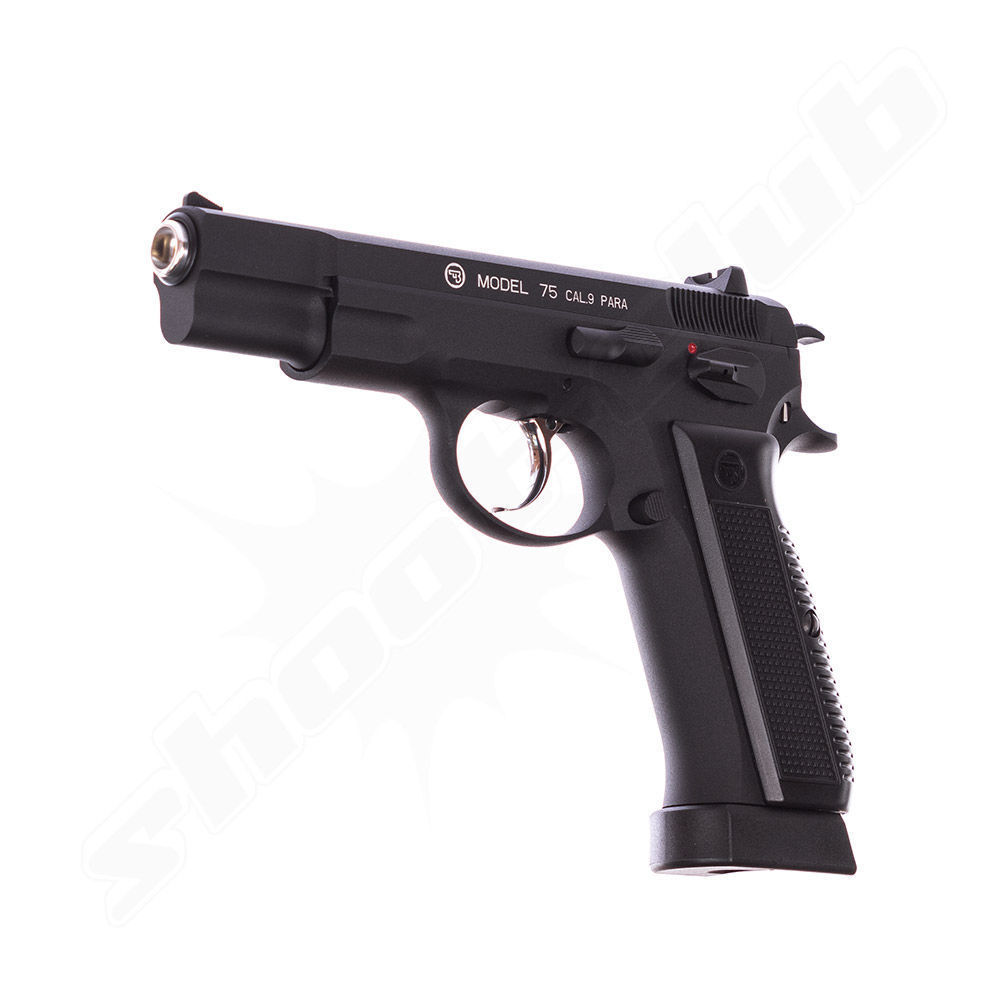 ASG CZ 75 Vollmetall CO2 Pistole - BlowBack / 4,5 mm BB Bild 3