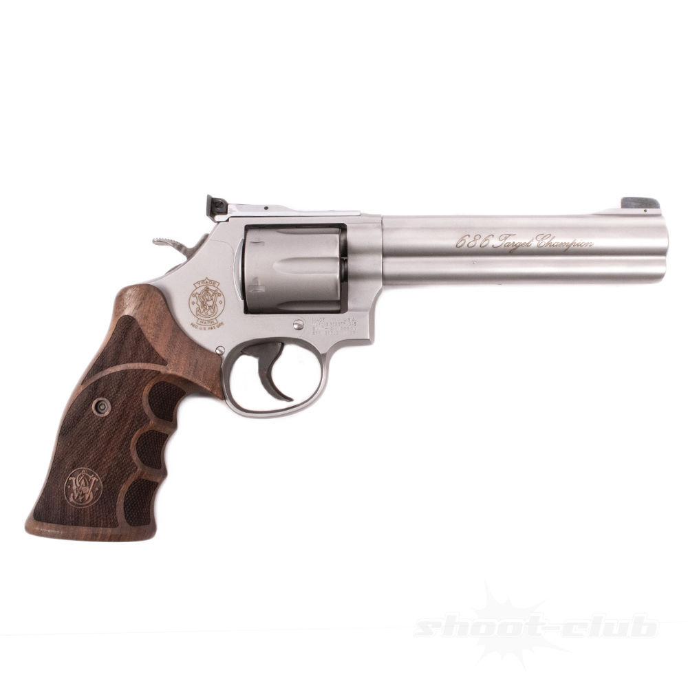 Smith&Wesson 686 Target Champion .357Magnum - Revolver Bild 2