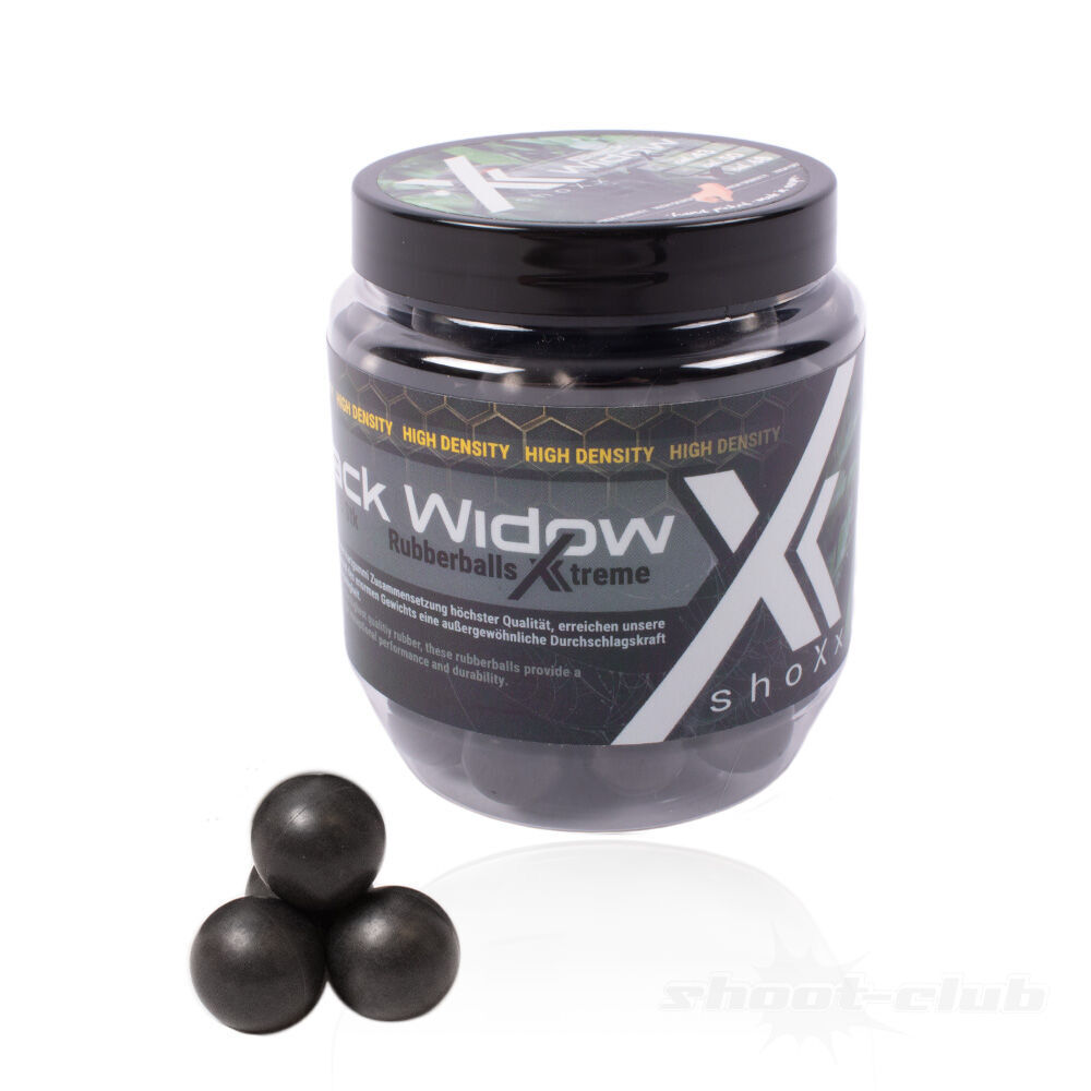 shoXx Black Widow Rubberballs Xtreme cal. 68 - Packungsinhalt 75 Stück Bild 3